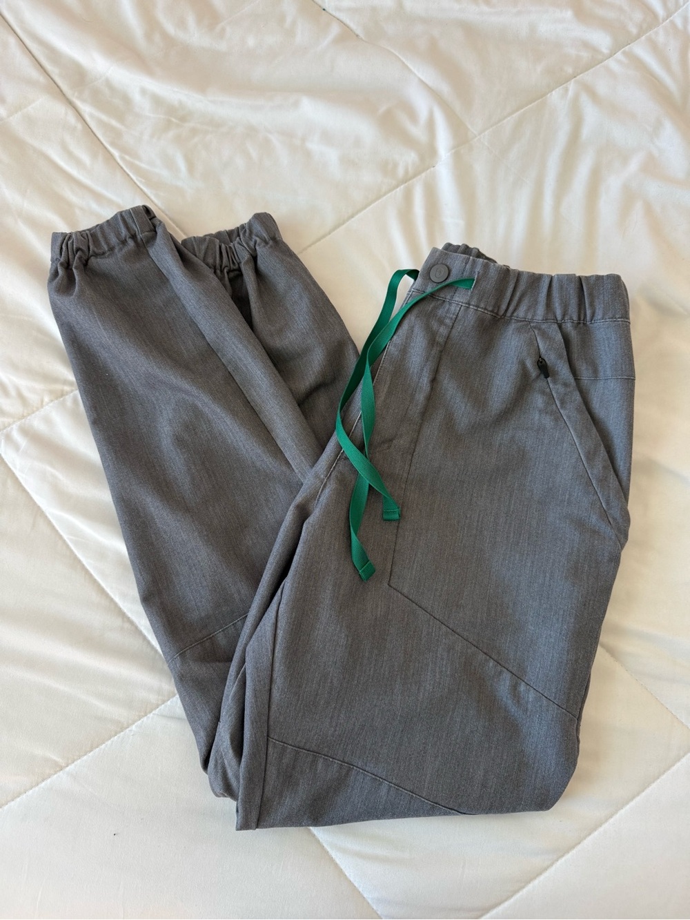 Figs Technical Collection Gray Scrub Pants